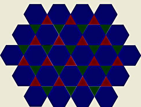 Mosaico semiregular 3,3,6,6