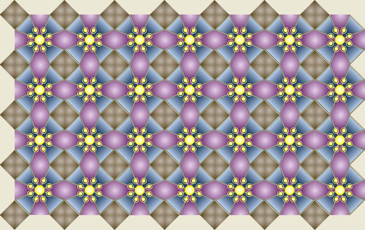 Mosaico semiregular 4,8,4