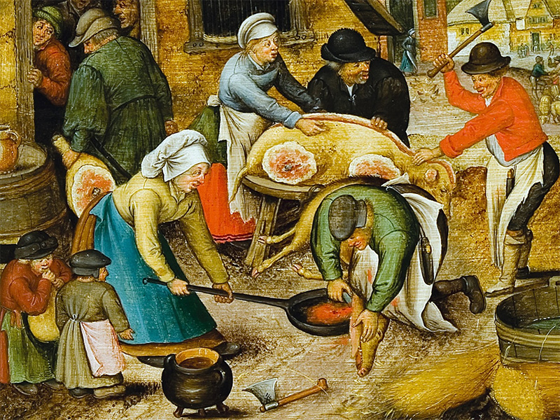 Reproducción de un Cuadro de Pieter Brueghel el Joven