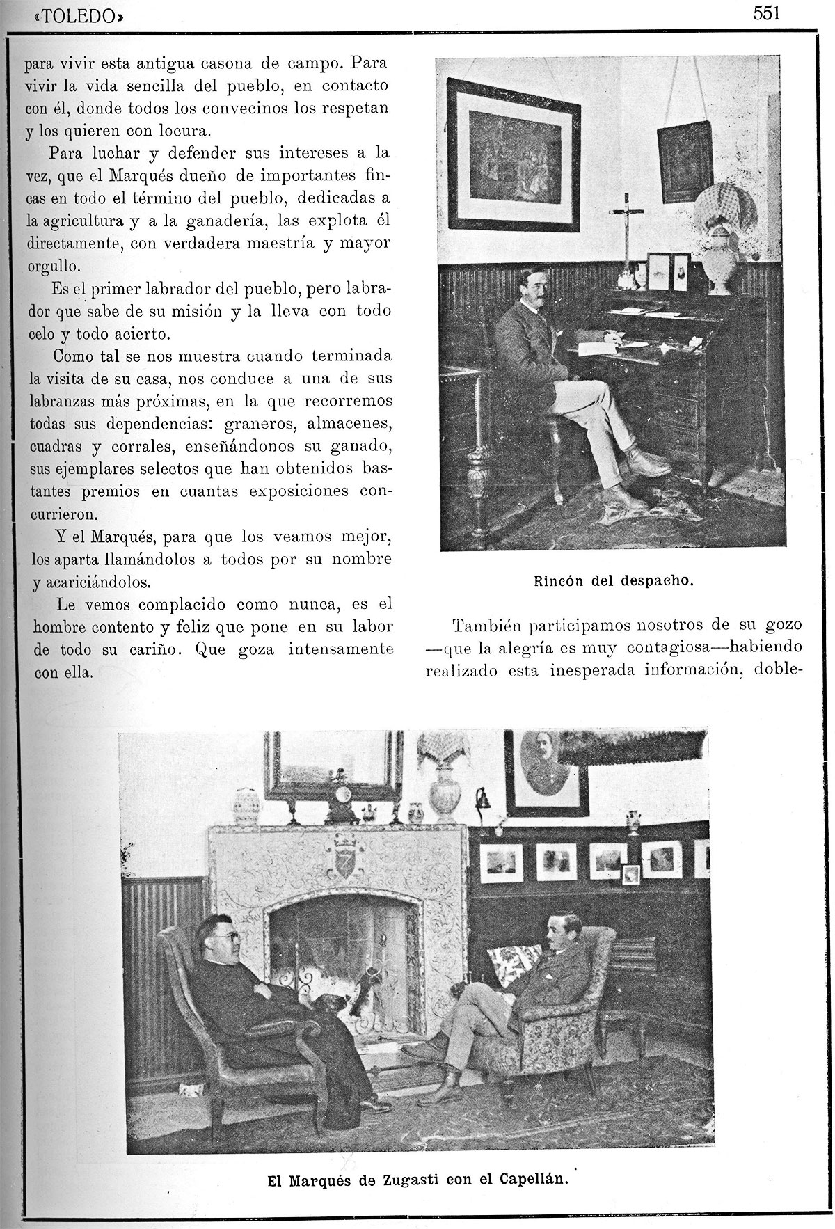 La casa-palacio de San Martín de Pusa. Revista de Arte, 1/1/1923