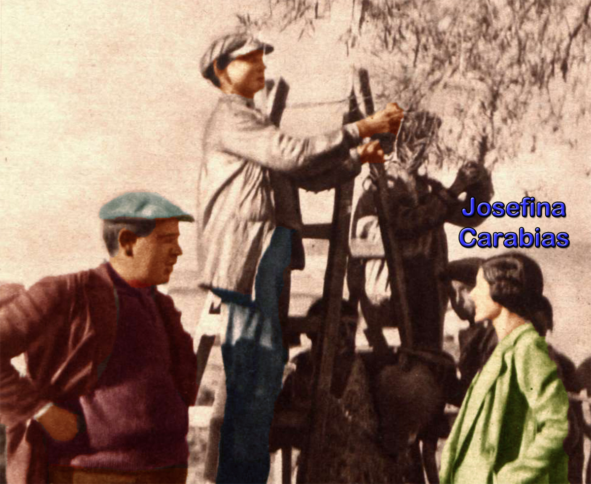Fotografía 12 del reportaje de Josefina Carabias de 1934 sobre la comunidad de campesinos de Malpica de Tajo