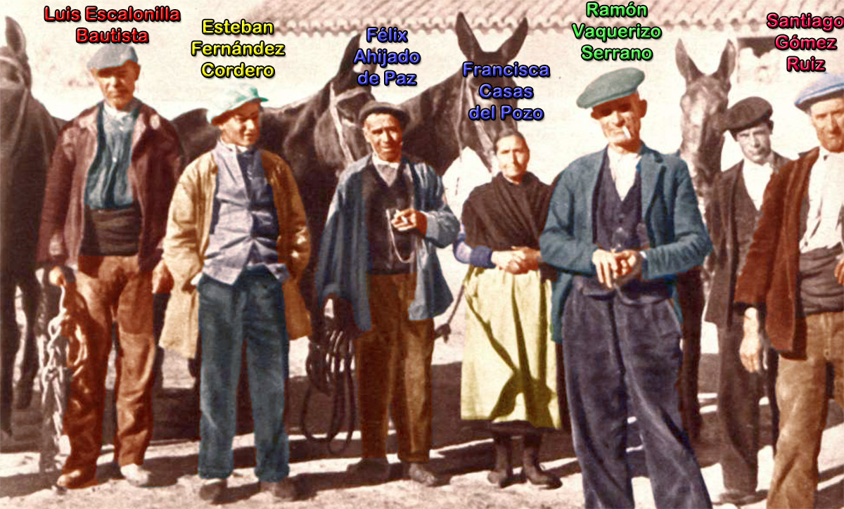 Fotografía 6 del reportaje de Josefina Carabias de 1934 sobre la comunidad de campesinos de Malpica de Tajo