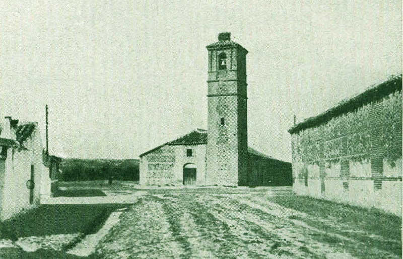 Foto de la iglesia en 1944