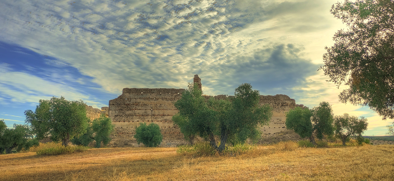 Muralla suroeste del Castillo Villaba - Cebolla - Malpica de Tajo