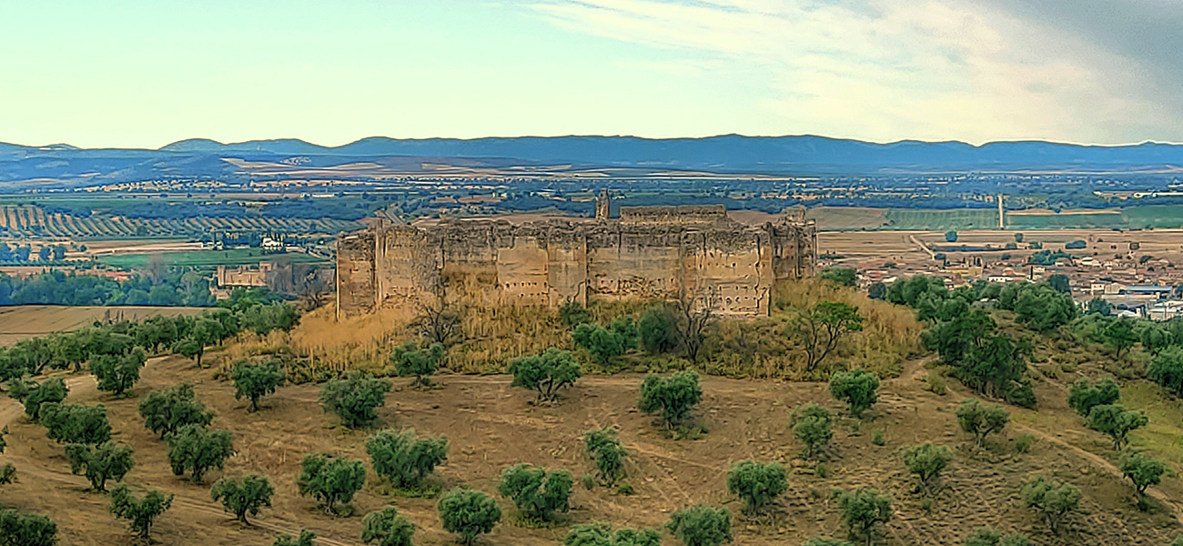 Castillo Villaba. Vista norte - Cebolla - Malpica de Tajo