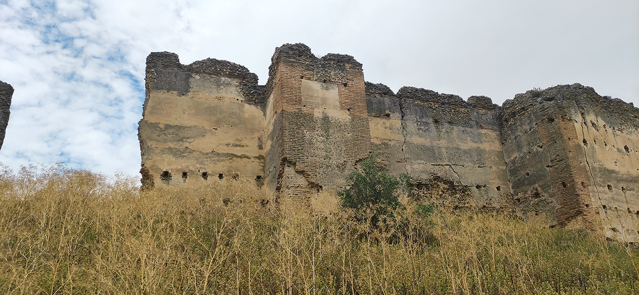 Muralla NE. del Castillo Villaba - Cebolla - Malpica de Tajo