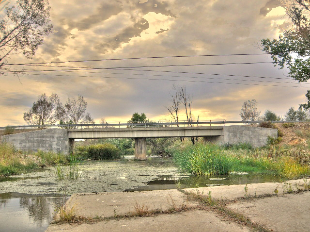 Puente sobre el arroyo Pusa- Malpica de Tajo