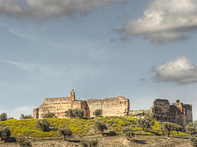 Castillo Villalba Malpica en la primavera de 2013