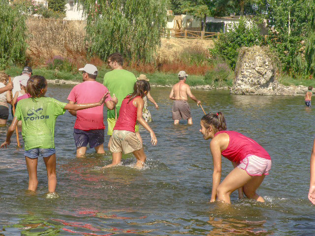 Senderismo acuático en el Tajo (31/7/2011)