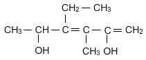 4-etil-3-metil-1,3-hexadien-2,5-diol