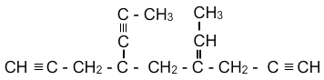 6-etiliden-4-prop-1-inilnona-1,8-diino