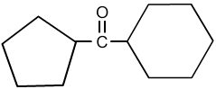 ciclohexilciclopentilcetona