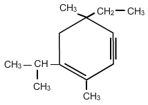 5-etil-1-isopropil-2,5-dimetil-1-ciclohexen-1-ino