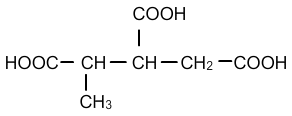 Ácido 3-carboxi-2metilpentanodioco
