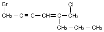 6-bromo-1-cloro-2-propil-2-hexen-4-ino