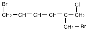 1,6-dibromo-2-clorometil-2,4-hexadieno