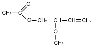 Acetato de 2-metoxi-3-butenilo