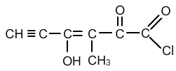 Cloruro de 4-hidroxi-3-metil-2-oxo-3-hexen-5-inoilo