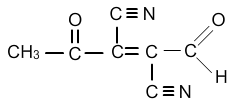 ácido 2,3-diciano-3-oxo-2-pentenoico