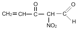 2-nitro-3-oxo-4-pentenal