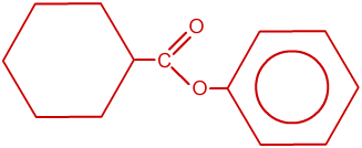 ciclohexanocarboxilato de fenilo