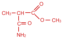 2-carbamoilpropanoato de metilo