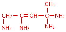 2-penteno-1,2,4,4-tetramina