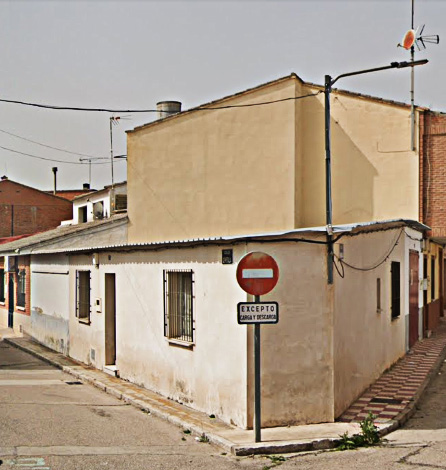 Localización de la heladería del tío Chiclana, Victoriano Arroyo, en  Malpica de Tajo.