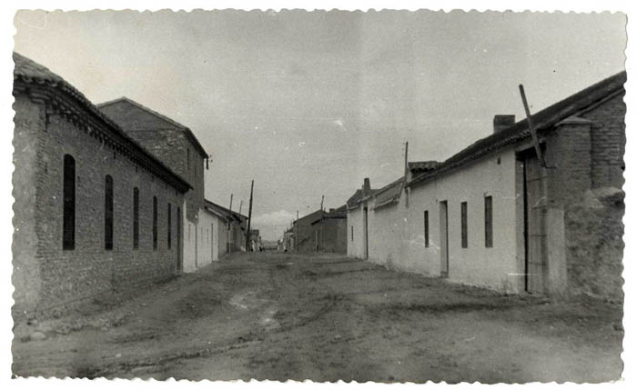 Una calle de Malpica en 1959