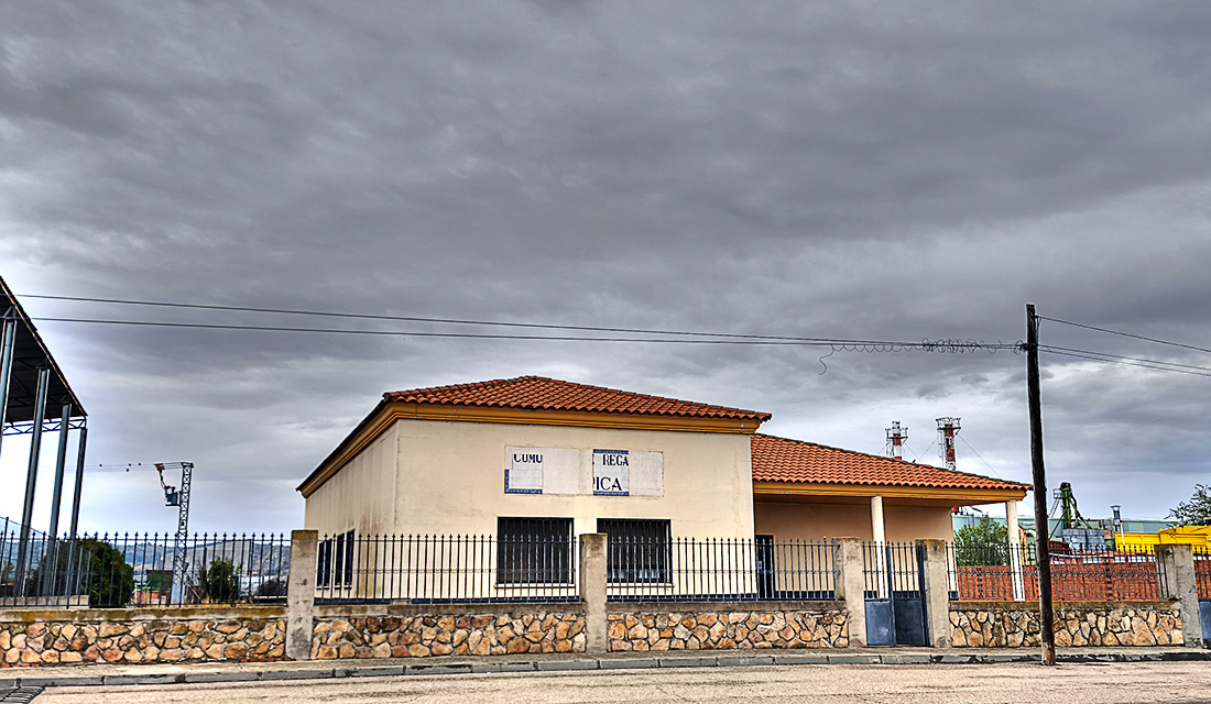 Oficinas de la Junta de regantes en Malpica de Tajo