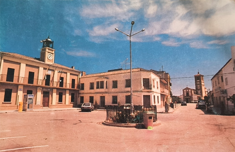 La plaza en los 90