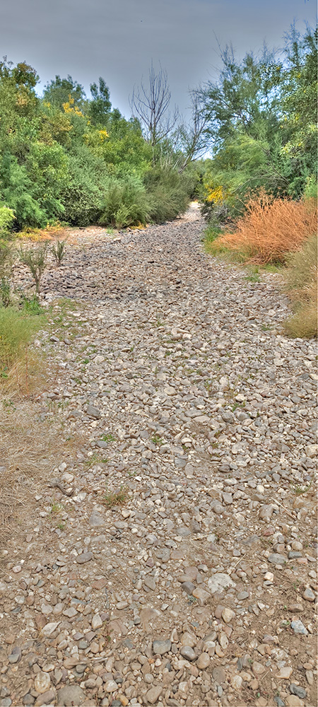 Pasil del camino La Pueblanueva, entrada por Hornaguera