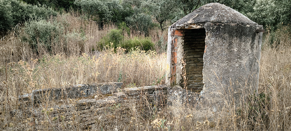 El pozo del valle las minas en la Coscoja, Malpica de Tajo